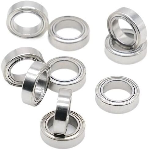 10pcs smr117zzw2.5 المحامل 7x11x2.5mm ABEC-7 محامل كرة من الفولاذ المقاوم للصدأ SMR117Z SMR117 Z ZZ in Saudi Arabia