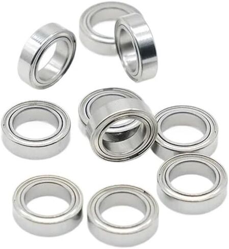 10pcs smr117zzw2.5 المحامل 7x11x2.5mm ABEC-7 محامل كرة من الفولاذ المقاوم للصدأ SMR117Z SMR117 Z ZZ in Saudi Arabia