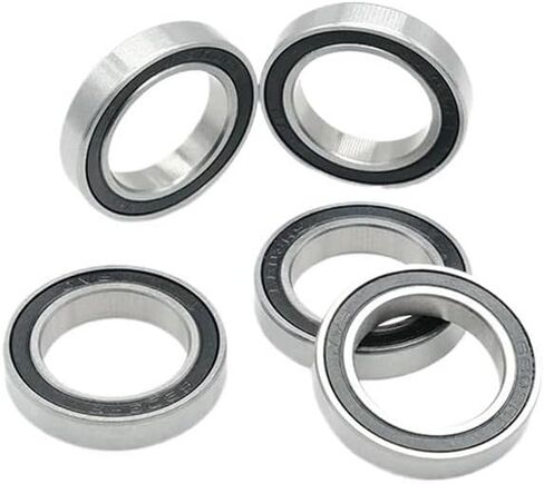 5pcs الفولاذ المقاوم للصدأ S6803RS تحمل 17 × 26x5 مم ABEC-7 440C S6803RS BLOW 6803 محمل كرة من الفولاذ المقاوم للصدأ in Saudi Arabia