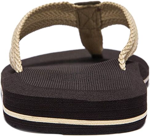 صندل Wotte Men's Flip-Flops بدعم من القوس ، شرائح إيفا خفيفة الوزن لحركة صالة الألعاب الرياضية الشاطئ in Kuwait