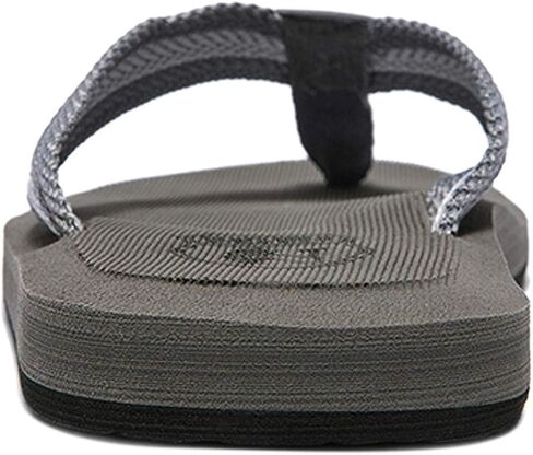 صندل Wotte Men's Flip-Flops بدعم من القوس ، شرائح إيفا خفيفة الوزن لحركة صالة الألعاب الرياضية الشاطئ in Kuwait
