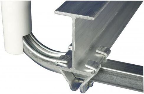 Sturdy Built Boat Trailer I Beam Clamps Guide Pole Mounting Bracket Kit with Stainless Bolts in Kuwait