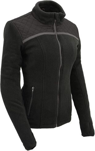 Milwaukee Leather Women's Textile Classic Crossover Motorcycle Riders Jacket - All Year Wear - Large - Large in Saudi Arabia