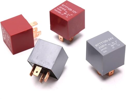 ترحيل مضاد للماء 4/5pin DC 24V 12V 80A ترحيل سيارة أوتوموتيف تابع (رمادي 80A 24V 5PIN) in Kuwait