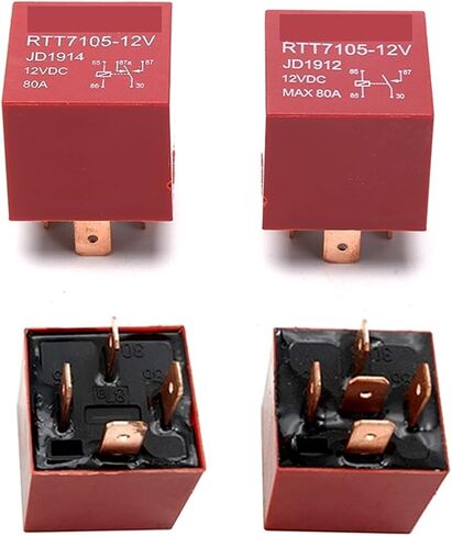 ترحيل مضاد للماء 4/5pin DC 24V 12V 80A ترحيل سيارة أوتوموتيف تابع (رمادي 80A 24V 5PIN) in Kuwait