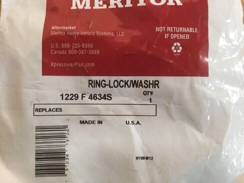 Meritor 1229F4634S Drive Axle Spindle Lock Washer for Wheel End in Saudi Arabia