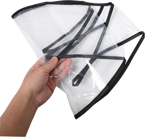 Totority 8pcs Unisex Rain Hat Visor Plastic Bonnet for Hairstyle Lightweight and Portable for Outdoor Activities in Saudi Arabia