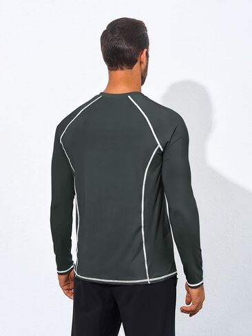 قمصان Yousify Mens Compression Tirts Long Sleeve Athleve Prochyout Shirt Sports Running T-Shirt Base Base Base Tops نشط in Saudi Arabia