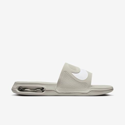 Nike Air Max Cirro Men's Slides (DC1460-011, LT IRON ORE/WHITE) Size 14 in Saudi Arabia