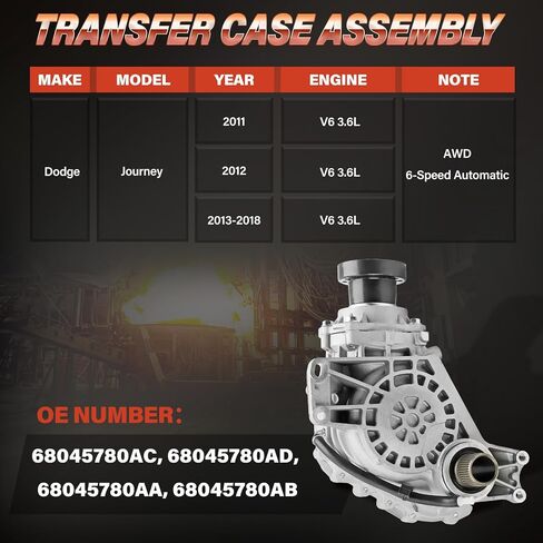 مجموعة علبة نقل تفاضلية لخلع الطاقة (PTO) تناسب Ford Fusion 2006-2012 لـ Lincoln MKZ 2007-2012 Zephyr 2006 لـ Mercury Milan 06-10 لـ Mazda CX-9 2007-2015,600-235,7E5Z7251A in Kuwait