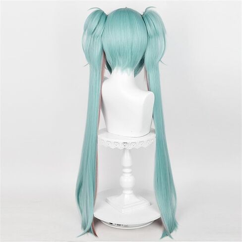Anime Wig - Red Double Ponytails Synthetic Heat Resistant Wig for Cosplay & Role Play in Saudi Arabia