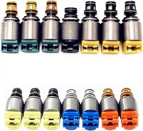 6HP21 6HP28 ZF6HP21 ZF6HP28 STRIMSIMNIS SLINOID VALVE 7 KIT متوافق مع Audi A6 A8 Q7 متوافق مع BMW X3 X5 /JAGUAR /LAND ROVER 6HP34 1068298046 in Saudi Arabia