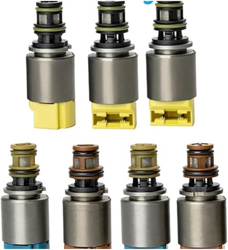 6HP21 6HP28 ZF6HP21 ZF6HP28 STRIMSIMNIS SLINOID VALVE 7 KIT متوافق مع Audi A6 A8 Q7 متوافق مع BMW X3 X5 /JAGUAR /LAND ROVER 6HP34 1068298046 in Saudi Arabia