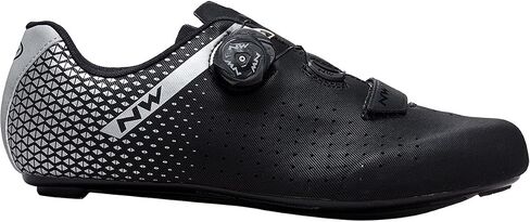 Core Plus 2 Cycling Shoe - Men's Black/Silver, 42.0 in Saudi Arabia