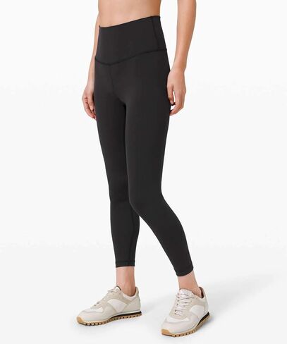 lululemon Wunder Train Hi-Rise Tight 25 Inch (US, Numeric, 4, Regular, Regular, BLK) in Saudi Arabia