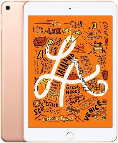 Apple iPad Mini 5-64GB - WiFi + Cellular - Gold (Renewed Premium) in Saudi Arabia