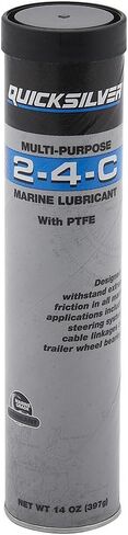 Quicksilver 8M0190469 2-4-C Marine Grease with Teflon, 14 oz in Saudi Arabia