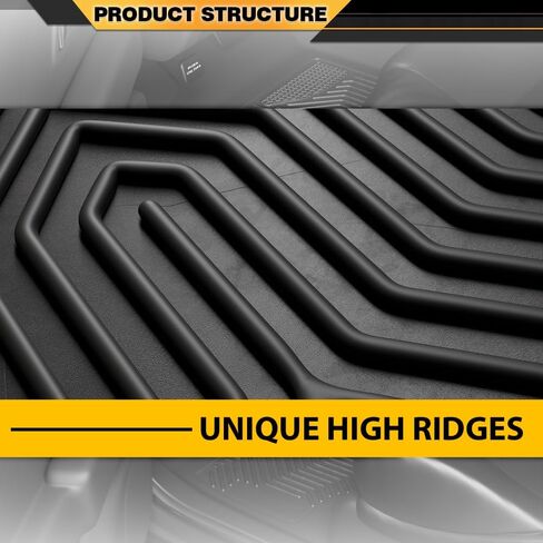 G-Plus TPE Floor Mats Liner ، متوافقة مع Honda Accord Sedan Model in Kuwait