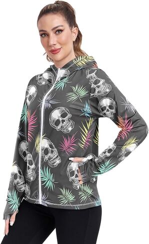 Women's Sun Protection Shirt Checked Print Cooling Long Sleeve in Saudi Arabia