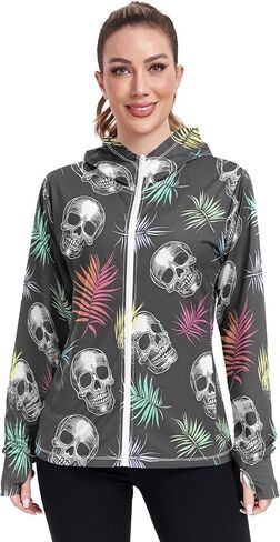 Women's Sun Protection Shirt Checked Print Cooling Long Sleeve in Saudi Arabia