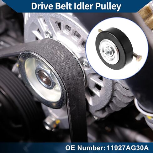 No.11927AG30A Drive Belt Idler Pulley for Nissan Pathfinder 2001-2004 for INFINITI FX35 2003-2008 Serpentine Tensioner Pulley Idler 1 Pc in Saudi Arabia