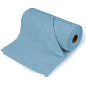 50PCS Microfiber Cleaning Cloth Roll, 10"×10" Tear Away Microfiber Towels, Reusable Washable Cloth Paper Towels, Multi-Purpose Cleaning Rags for Car Home Kitchen Garage Shop (Green) in Kuwait