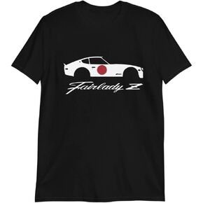 Datsun 280z Fairlady Z Script Japanese JDM Custom Design Short-Sleeve Unisex T-Shirt in Saudi Arabia