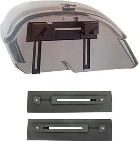 KUAFU Universal Black Hard Saddle bags Detachable Quick Release Mounting Brackets Compatible With Harley Davidson Dyna in Saudi Arabia