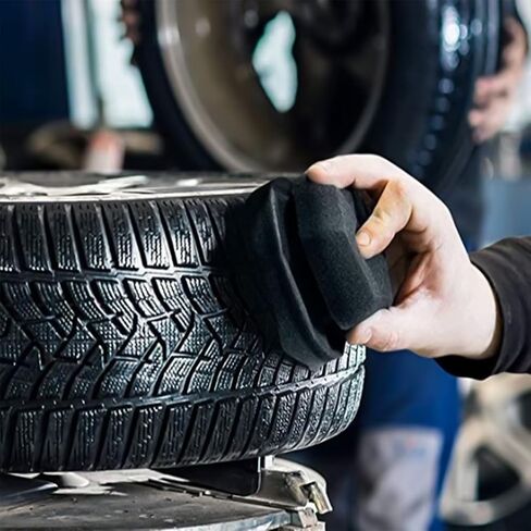 الإطارات Hex Grip Applicator ، 4 PCS Tyre Shine Brush Car تفصيلًا in Saudi Arabia