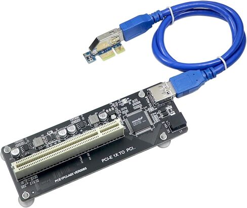 PCIe to PCI Adapter Card,PCI Express x1 to PCI Converter,PCI-e Extender Card for Desktop External Capture Card Sound Card Expansion in Kuwait