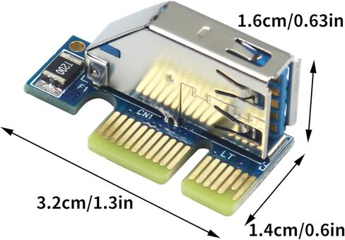 PCIe to PCI Adapter Card,PCI Express x1 to PCI Converter,PCI-e Extender Card for Desktop External Capture Card Sound Card Expansion in Kuwait