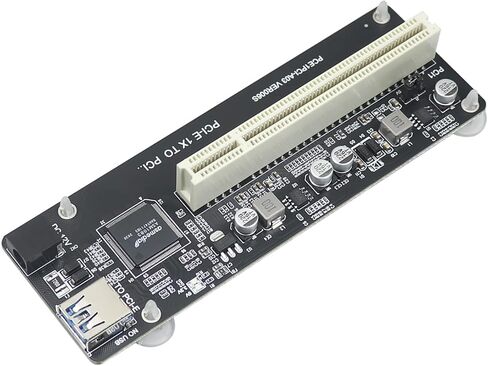 PCIe to PCI Adapter Card,PCI Express x1 to PCI Converter,PCI-e Extender Card for Desktop External Capture Card Sound Card Expansion in Kuwait