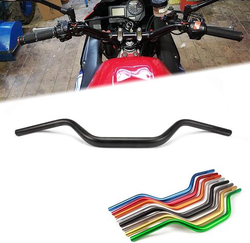 1 1/8" 28mm Motorcycle Handlebar Universal Mid-Rise Handle Bar For CRF YZF KXF KLX RMZ DRZ KX RM YZ SX EXC XC 65 85 125 250 300 350 450 Pit Dirt Bike Gold in Kuwait