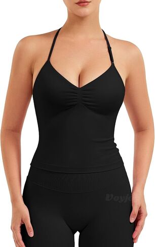 Voyjoy Impact Longline Strappy Top Top Top Tops Tops for Women Impact Gym Sport Bra Camis in Kuwait