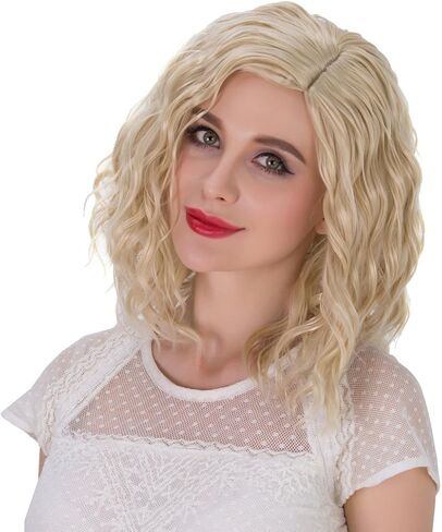 شعر مستعار LABEAUTÉ Max Beauty Green مع غرة للنساء، شعر مستعار مستقيم لحفلات الهالوين + قبعة مجانية in Kuwait
