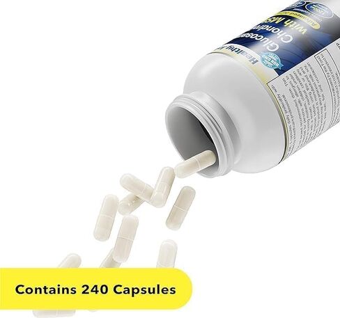 صيغة دعم مرونة ومرونة متقدمة مع الجلوكوزامين ، شوندروتن و MSM - 240 كبسولة لأنماط الحياة النشطة والعافية اليومية in Saudi Arabia
