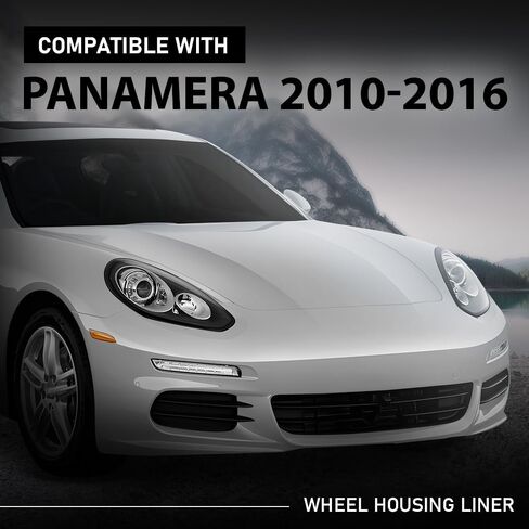 G-Plus Front Wheel Housing Fender Liner متوافق مع Porsche Panamera 2010-2016 97050412411 ، 97050412416 in Saudi Arabia