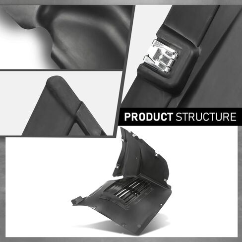 G-Plus Front Wheel Housing Fender Liner متوافق مع Porsche Panamera 2010-2016 97050412411 ، 97050412416 in Saudi Arabia