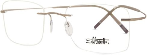 Silhouette Eyeglasses TMA - The Icon II (5541) 8540 Mercury Sand 53/21/150 3 P in Kuwait