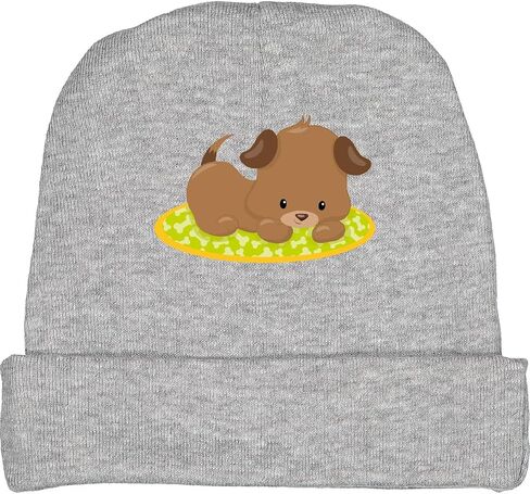 inktastic Cute Dog, Little, Brown Dog, Puppy, Pet Baby Beanie Hat in Saudi Arabia