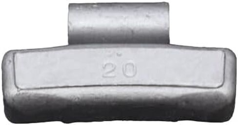 GUDE Tire Wheel Balancing Weights IAW Type Coated Steel Clip On 25 pc (10g-60g) (20g - Qty: 25) in Saudi Arabia