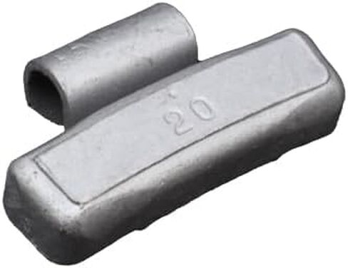 GUDE Tire Wheel Balancing Weights IAW Type Coated Steel Clip On 25 pc (10g-60g) (20g - Qty: 25) in Saudi Arabia