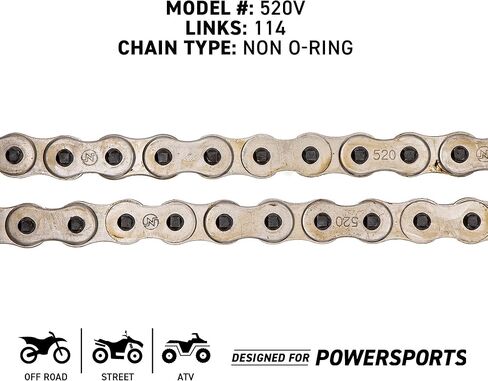 NICHE Drive Sprocket Chain Combo for Yamaha YZ450F YZ426F Front 14 Rear 48 Tooth 520V-X X-Ring 114 Links in Kuwait