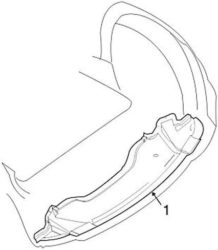 MOPAR 04806104AE SHIELD FRONT in Saudi Arabia