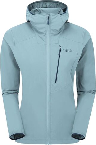 سترة Hoody Borealis للسيدات في Rab Women - معطف مائي خفيف الوزن للمشي لمسافات طويلة والتسلق in Kuwait