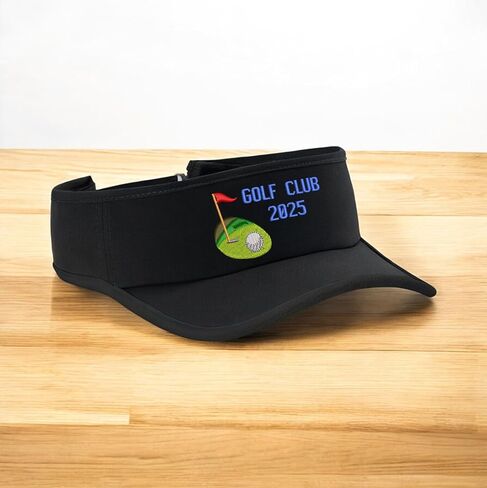 Custom Embroidered Visor Hat Personalized Stretch Cap Add Your Logo in Saudi Arabia