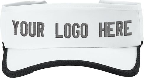 Custom Embroidered Visor Hat Personalized Stretch Cap Add Your Logo in Saudi Arabia