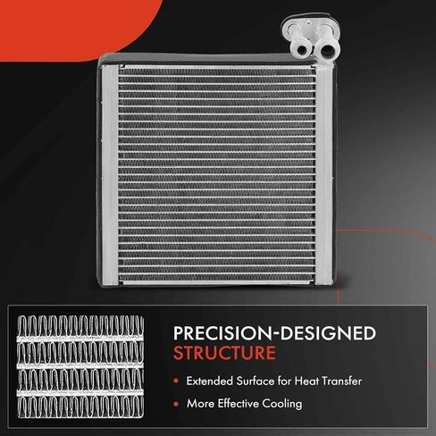 A-Premium A/C Evaporator Core Compatible with Chevrolet Spark 2013 2014 2015, Replace# 95083714 in Saudi Arabia