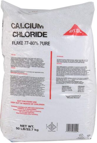 USOL F0502Y 50 lbs Calcium Chloirde Flake Bag in Saudi Arabia