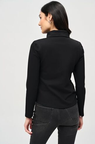 Women's Heavy Knit Jacket With Quilted Front in Saudi Arabia